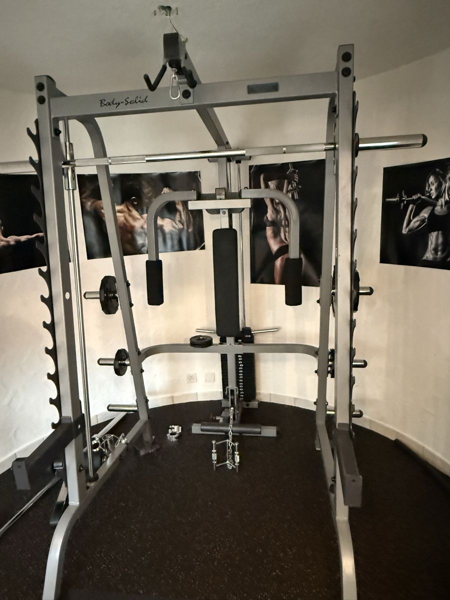 Hometrainer: Body-Solid Series 7 Kraftstation inkl. Gewichte - Top Zustan – Usato da Wangen ZH venduto da Scott3