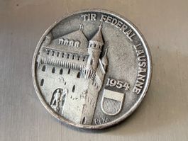 Brosche TIR FEDERAL LAUSANNE 1954