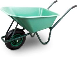 BITUXX Schubkarre 100L mit PVC Mulde