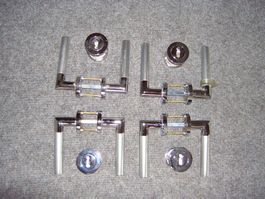 4 x TÜR-DRÜCKER SETS