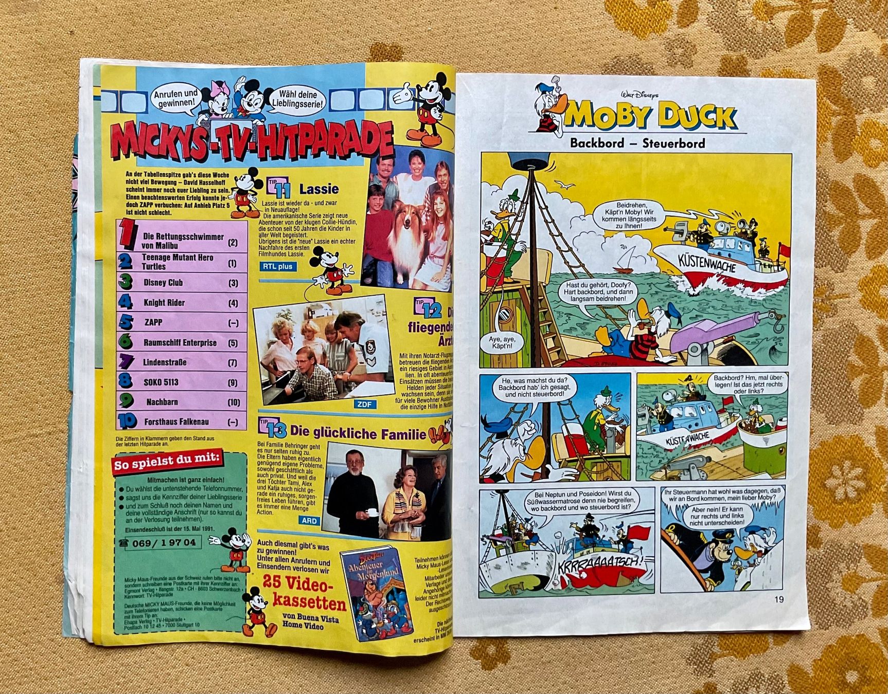 BD: Micky Maus Heft Nr 20 von 1991 – D'occasion à Endingen par nathan05 4
