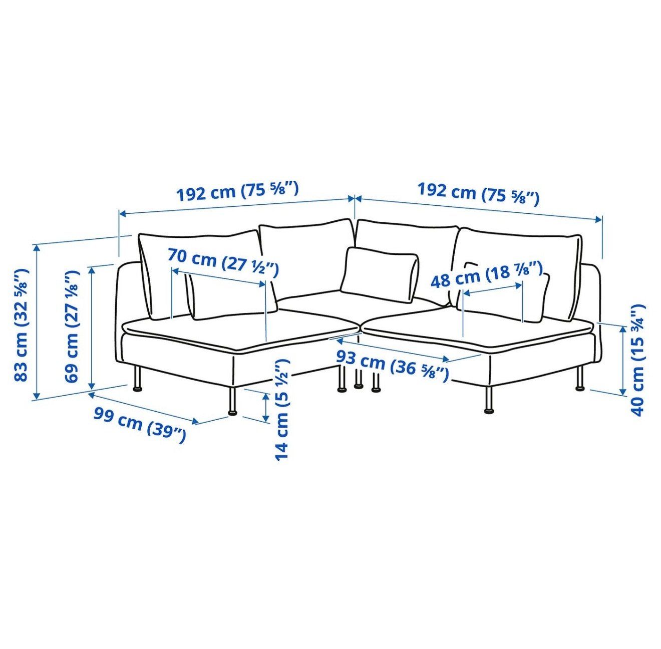 Sofas: IKEA Ecksofa Söderhamn, Sand Beige, Top Zustand! – Neu (gemäss Beschreibung) aus Interlaken von sise_kv 7