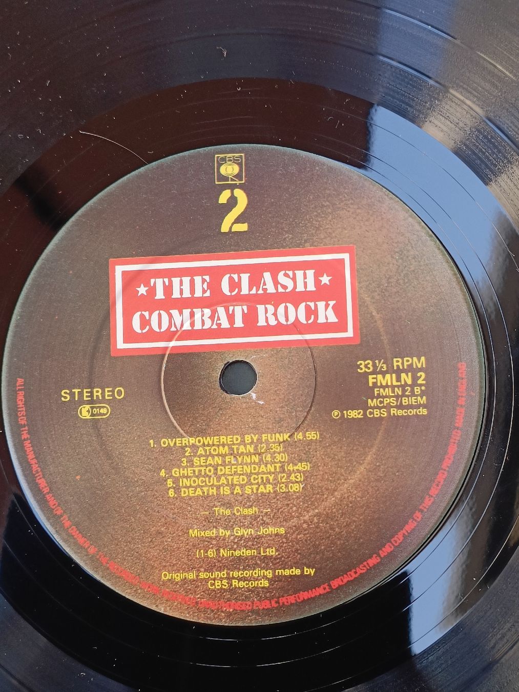 Schallplatten: LP / The Clash - Combat Rock Ausgabe 1982 – Gebraucht aus Brugg AG von Ente015 4