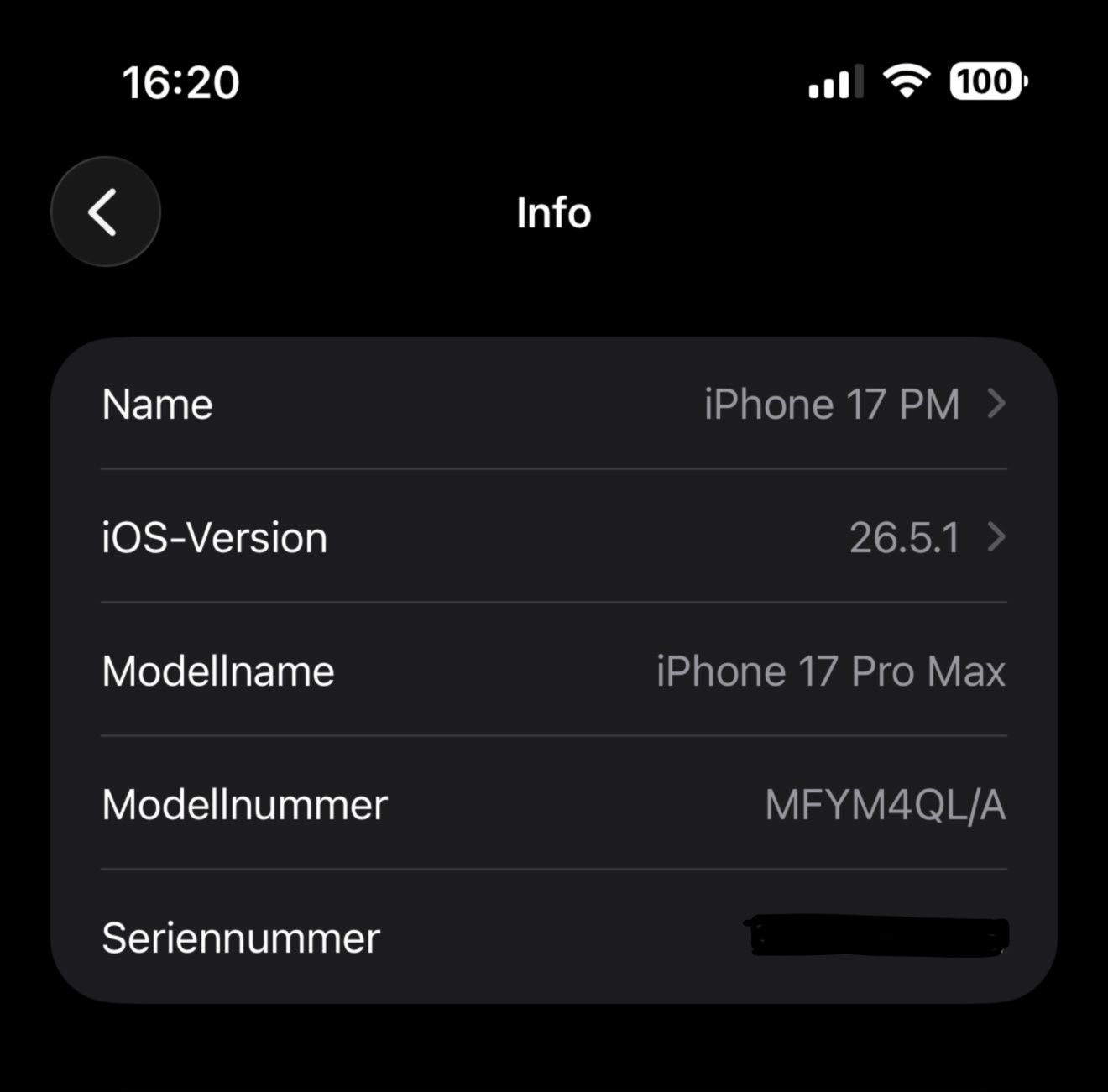 Apple Telefoni cellulari / Smartphones: iPhone 17 Pro Max 258 GB, Silber, Silicon Case, noch neu – Nuovo (secondo la descrizione) da Affoltern am Albis venduto da Sspiridon 7