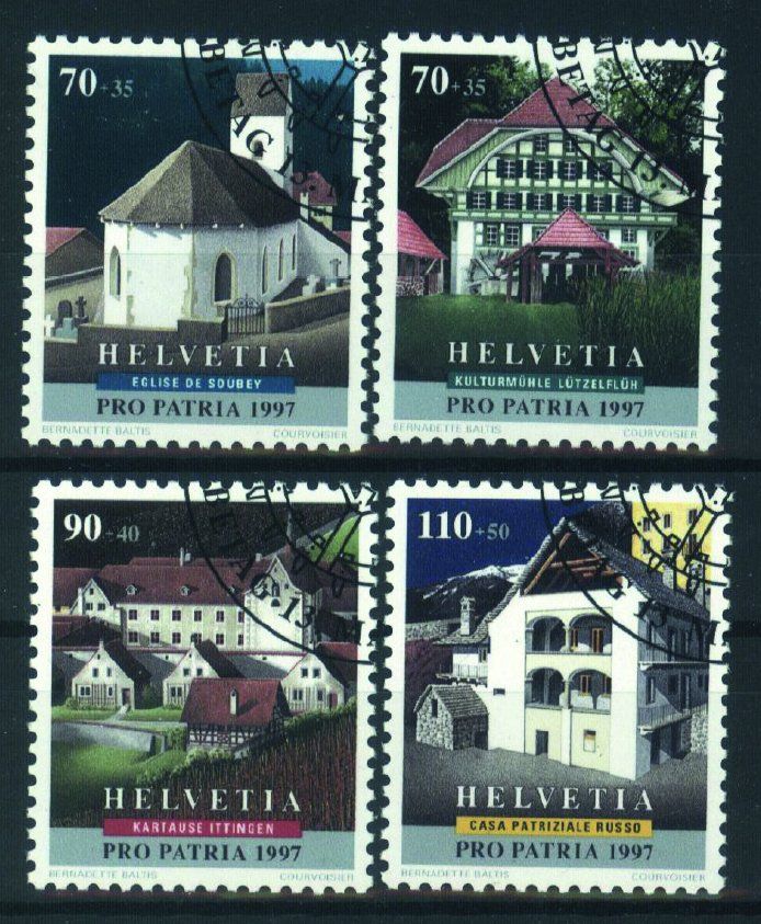 Tutti i francobolli: 1997, Pro Patria, ET – Usato da Willisau venduto da Vollstempel