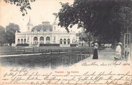 6x Gruss aus YVERDON - Le Casino, altes Postkartenset