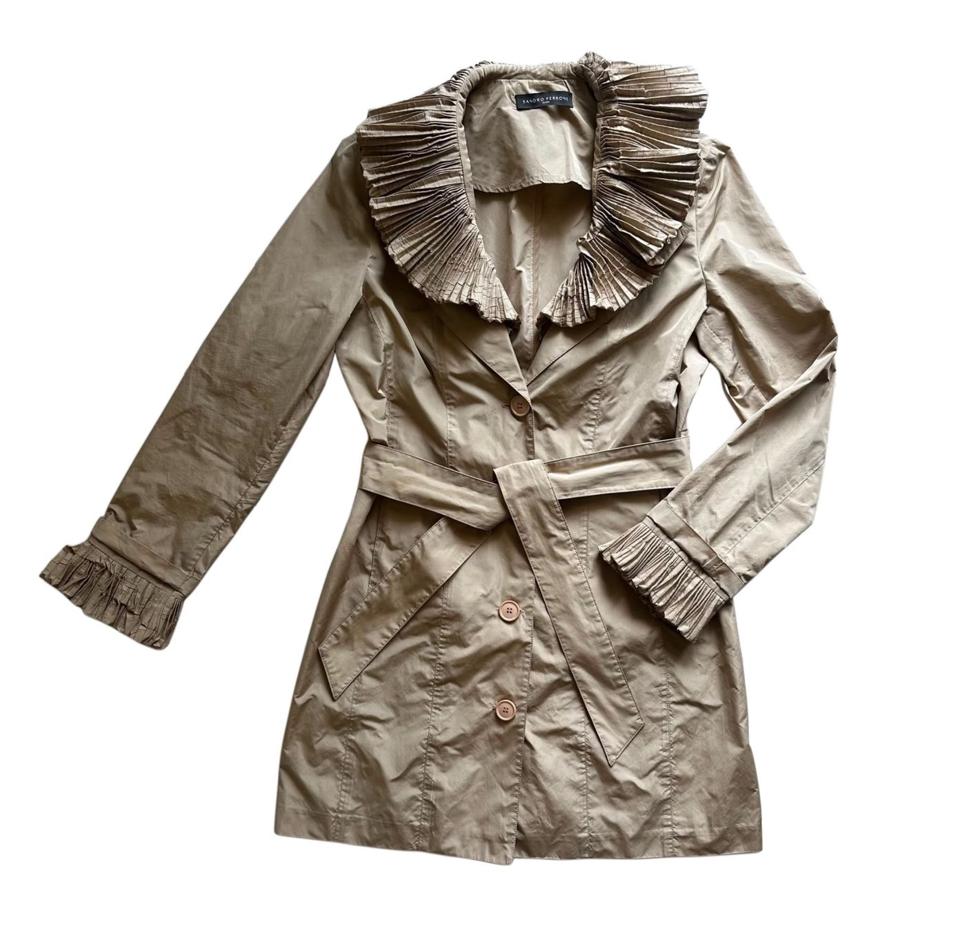 Sandro Cappotti: Sandro Ferrone Trenchcoat Damen 38 – Usato da Liestal venduto da Ballybs