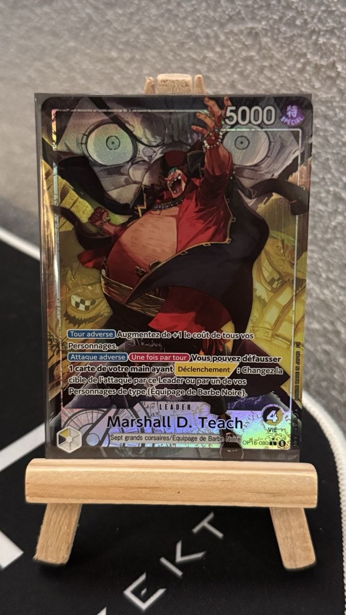 Bandai Carte collezionabili: Carte One Piece Marshall D.Teach OP16  – Nuovo (secondo la descrizione) da Vouvry venduto da luc_87rq