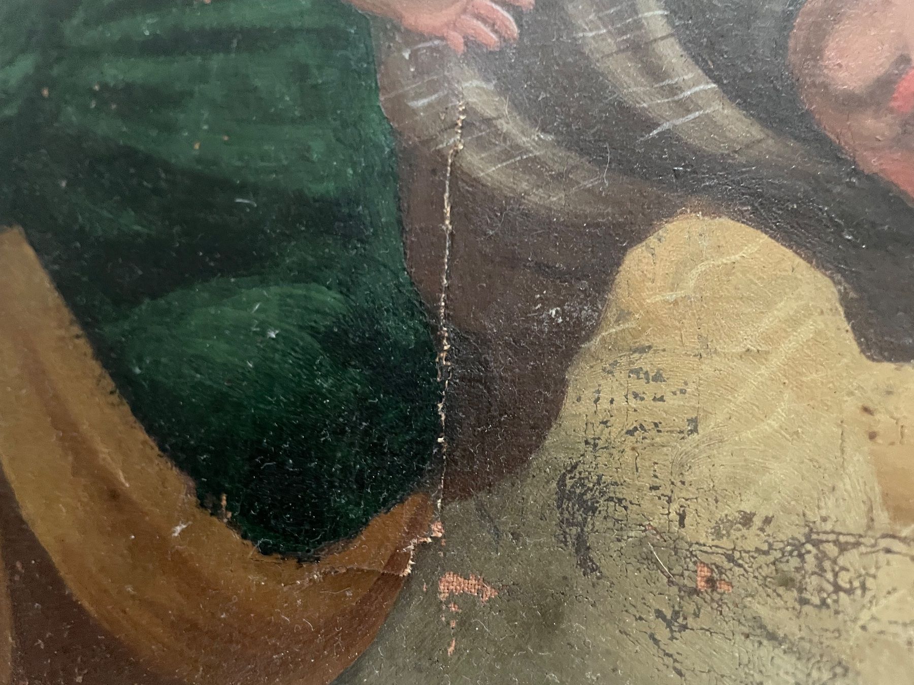Dipinti: Dipinto antico bifacciale - Bild – Usato da Minusio venduto da Pink222 4