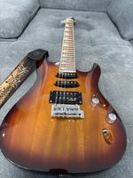 E-Gitarre mit Gurt, neuwertig