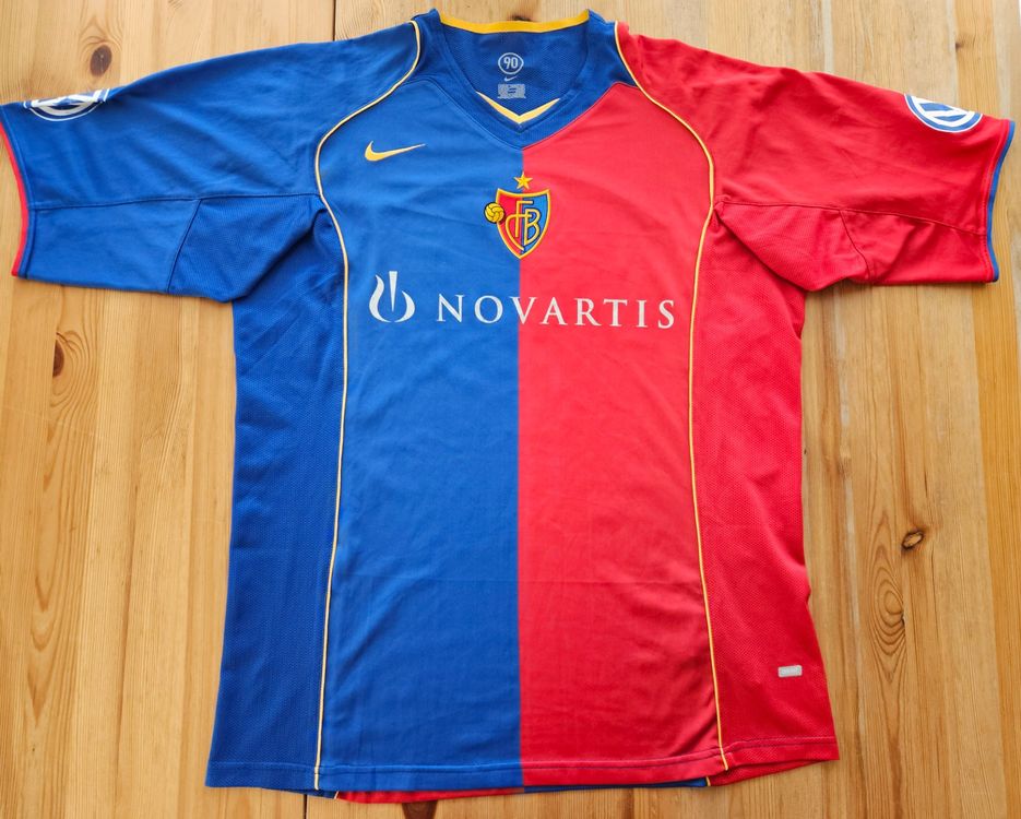 FC Basel Trikot Nike Grösse XL #5 R.K. Basel FCB vintage (Gebraucht) in ...