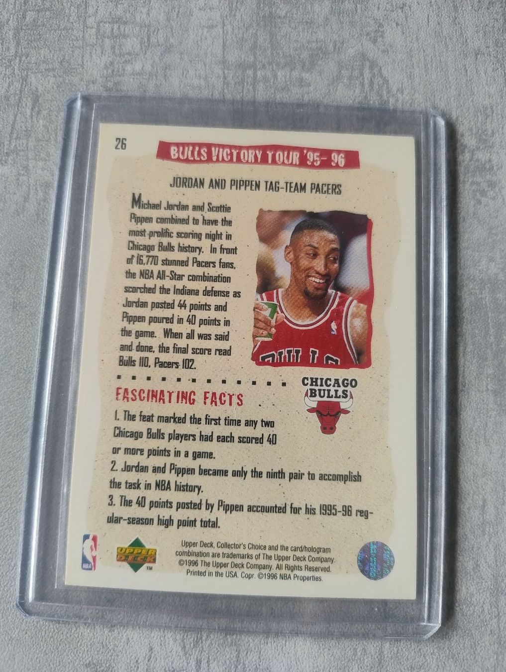 Nba Sammelbilder & Trading cards: NBA Upper deck Michael Jordan Bulls Victory  – Neu (gemäss Beschreibung) aus Martigny von jul_7s5x 1