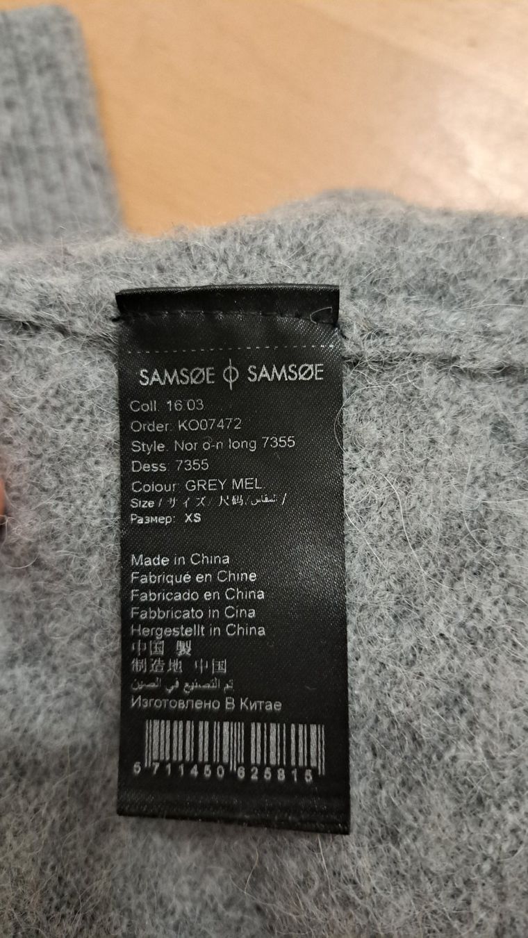 Samsøe Samsøe Pullover & Sweatshirts: Samsoe Samsoe Pullover, Grau, Grösse xs – Gebraucht aus Brunnen von Tschaninii87 2