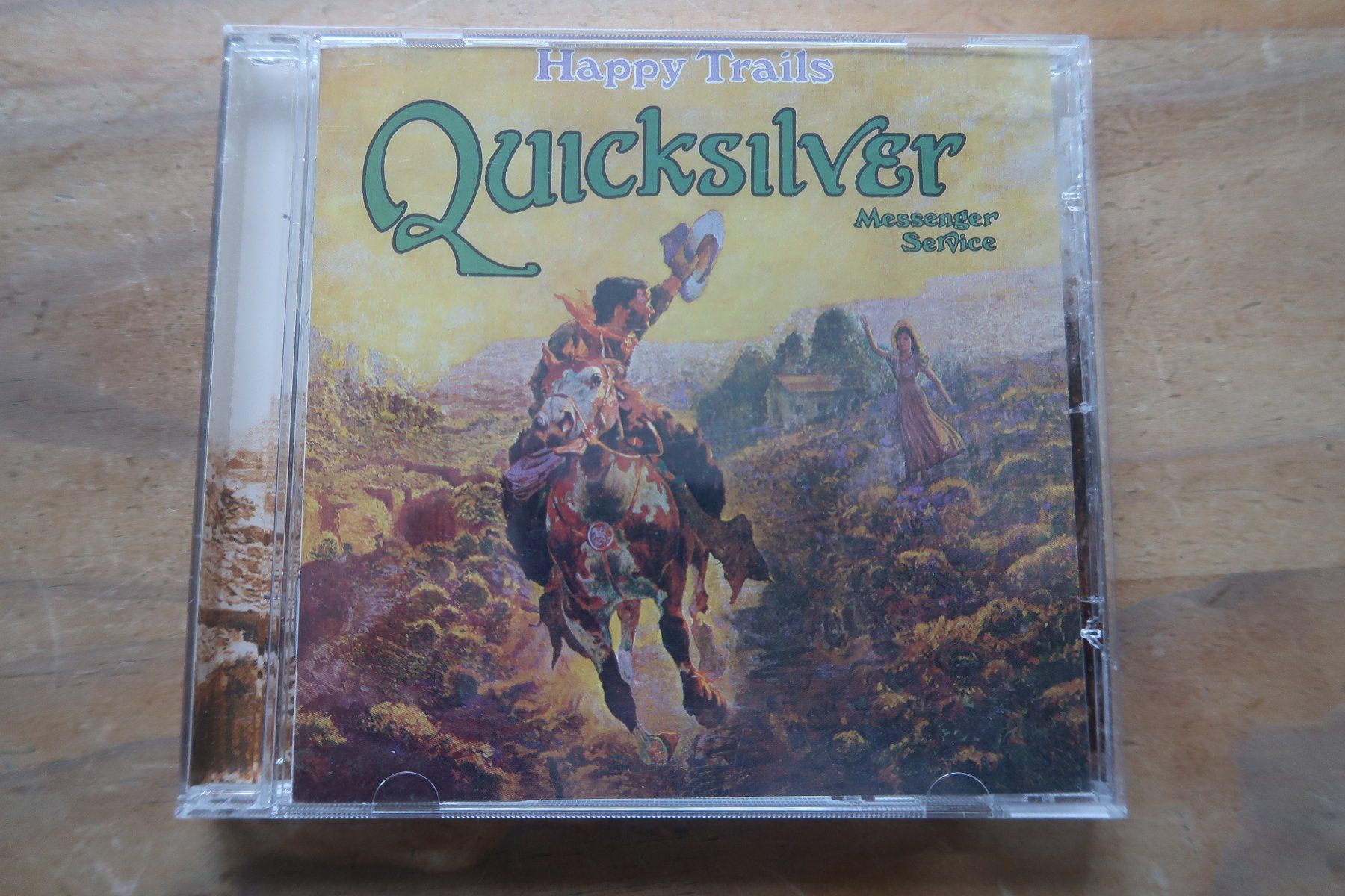 CD: QUICKSILVER - HAPPY TRAILS - CD – Usato da Basel venduto da Patiscat