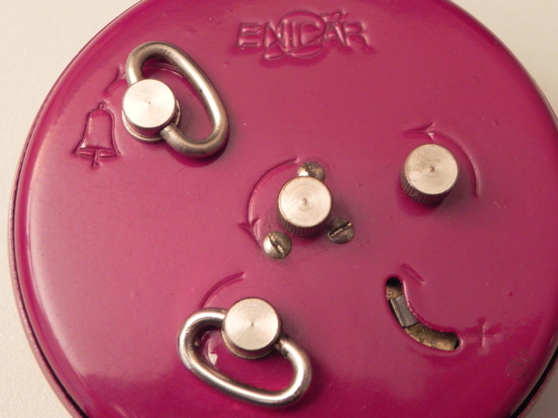 Enicar Wecker: Vintage Enicar Tischwecker – Gebraucht aus Minusio von Lory64 8