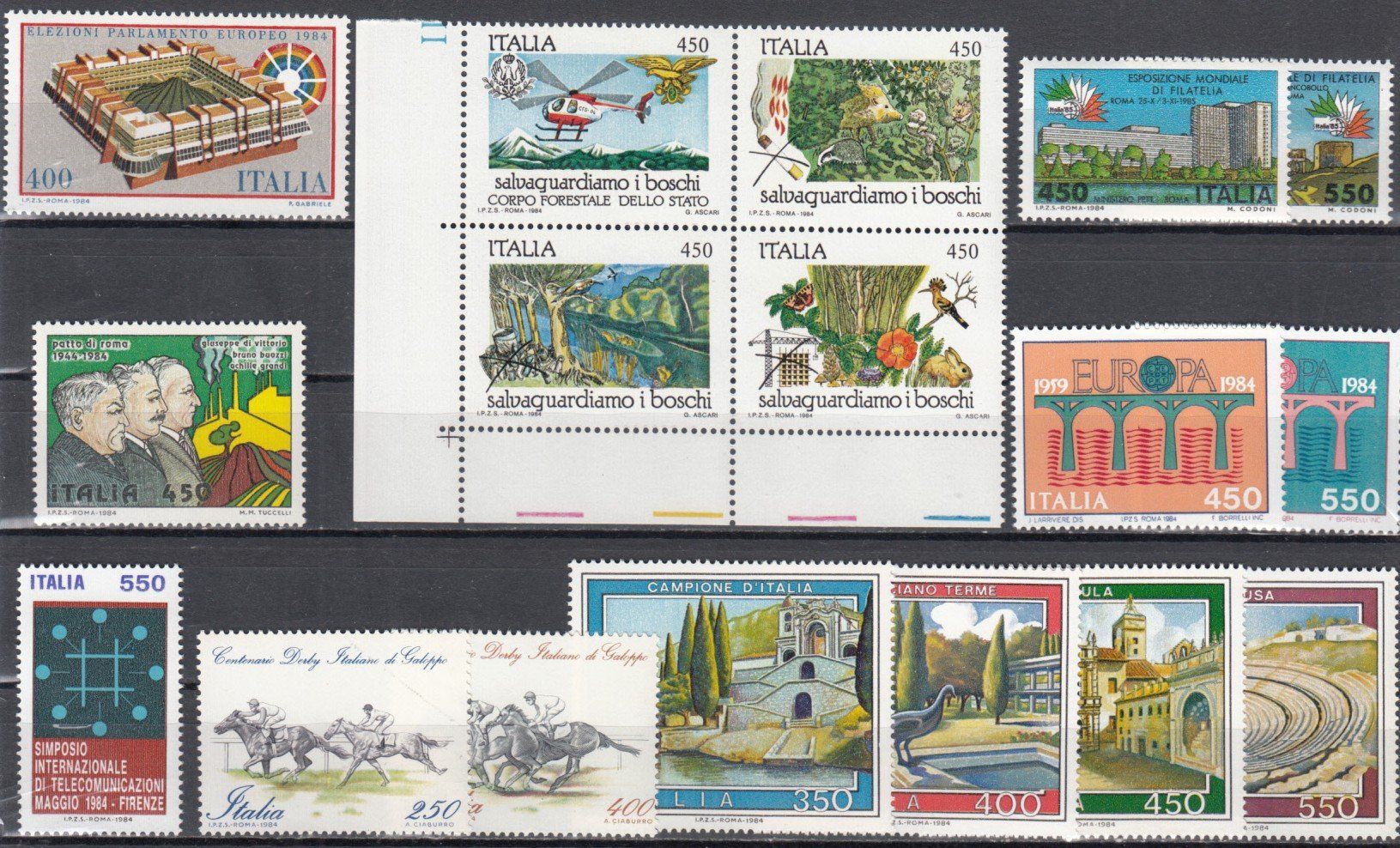 Tous les timbres: Italien 1984 postfrisch – D'occasion à Bürglen TG par StampGraf 2