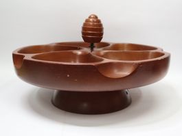 Vintage Musikdose Apero Gedeck Spieldose Schale