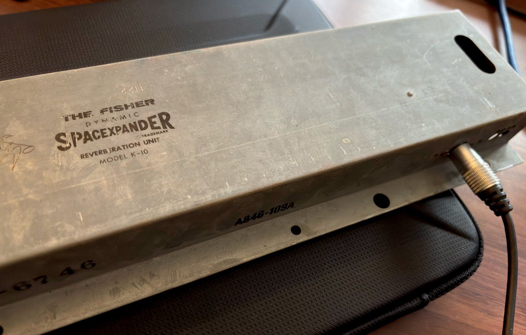Strumenti musicali: Fisher K-10 spacexpander spring reverb effect K10 – Usato da Lausanne venduto da mpampouras 3