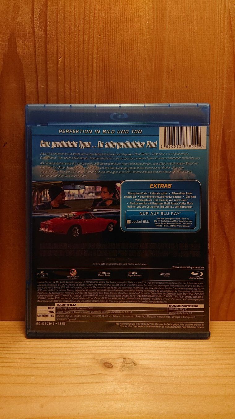 Tutti i DVDs: AUSHILFGANGSTER Blu-Ray mit Ben Stiller – Usato da Wilderswil venduto da Exebub 1