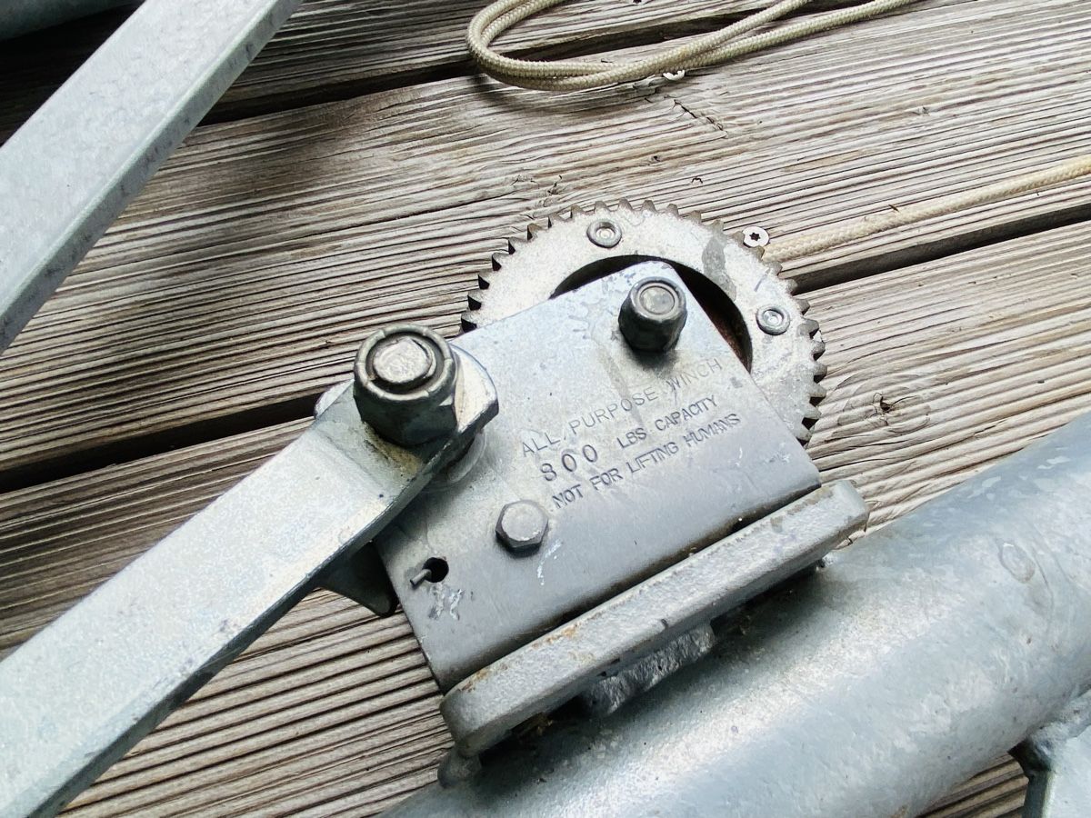 Altro per stoccaggio & trasporto: Davits für Boote - Beiboot-Hebesysteme, Bordkran, Heben – Usato da Murten venduto da Defender10 1
