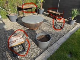 Garten Tisch Set