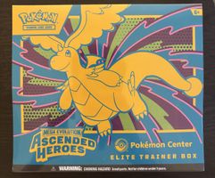 Pokemon Center Ascended Heroes ETB EN NEW Sealed