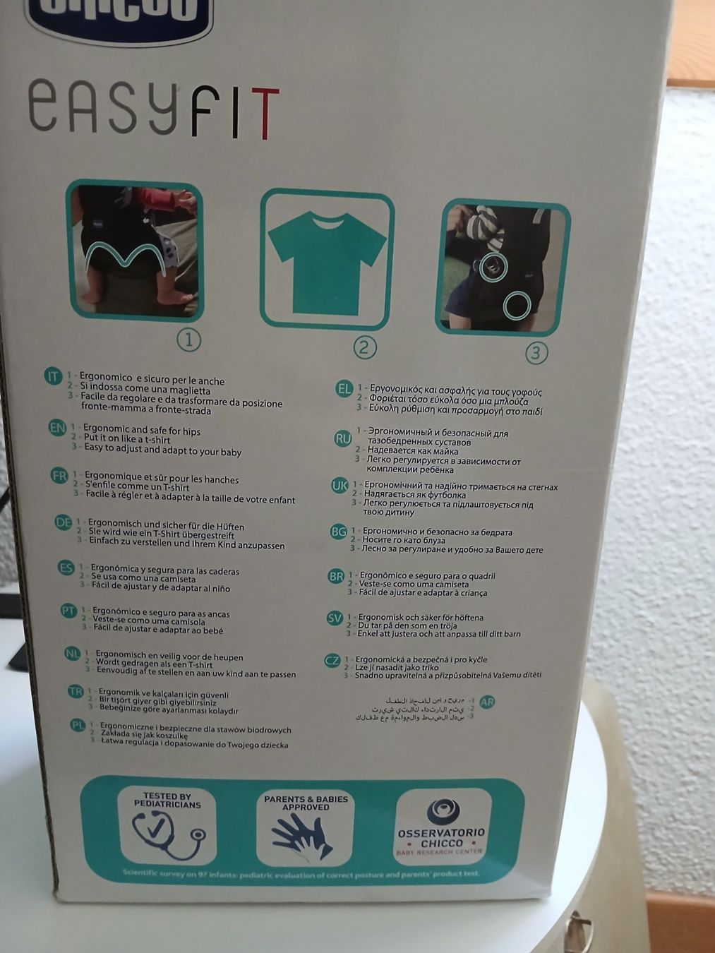 Chicco Marsupi portabebè: Chicco Easyfit Babytrage – Usato da Buchs SG venduto da cla_d7gp 1