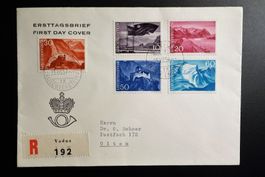 FDC 1959 Verschiedene Darstellungen