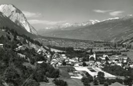 Turtmann  VS   mit Corbetschgrat und Wildhorn  (Rhonetal)