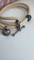 Armband  Leder mit Anhänger 925