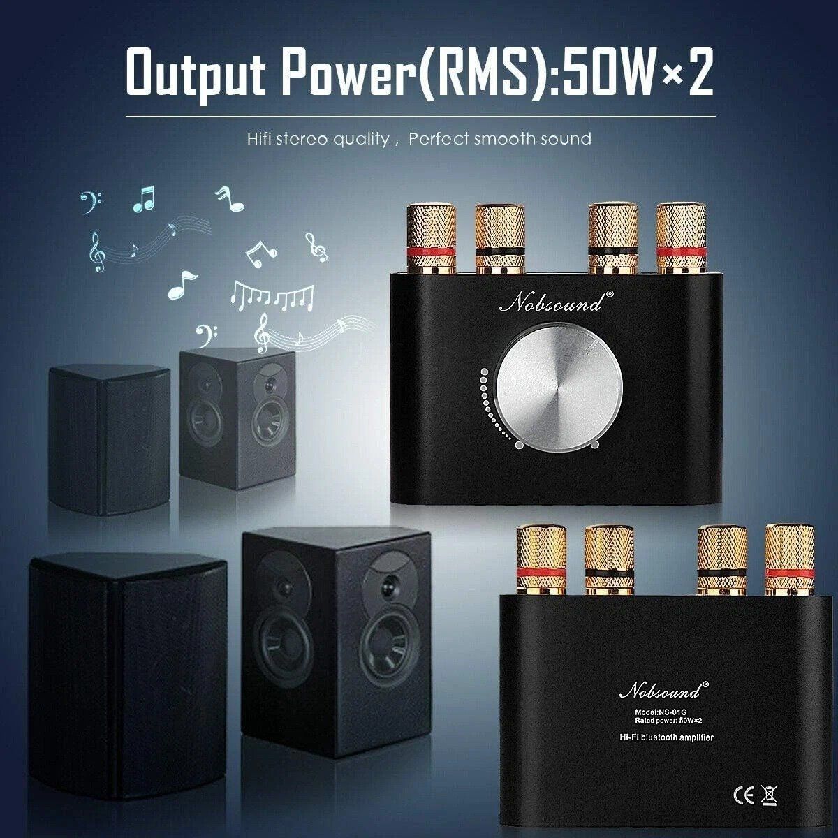 Amplificatori: Digital Power Amplifier HiFi Stereo Verstärker  Mini – Nuovo (secondo la descrizione) da Kirchdorf AG venduto da Restposten110 5