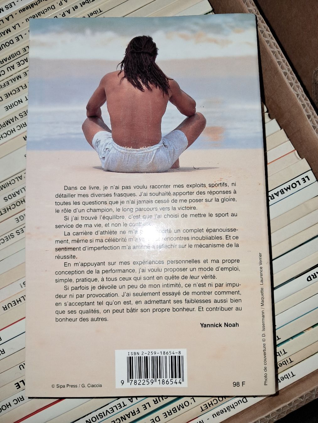Bücher: Livre Yannick Noah "Secrets etc..." – Gebraucht aus Le locle von juliensaran 3