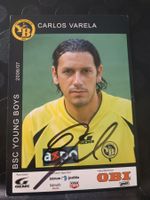 Carlos Varela - YB -Saison 2006/07 - Handsignierte Karte