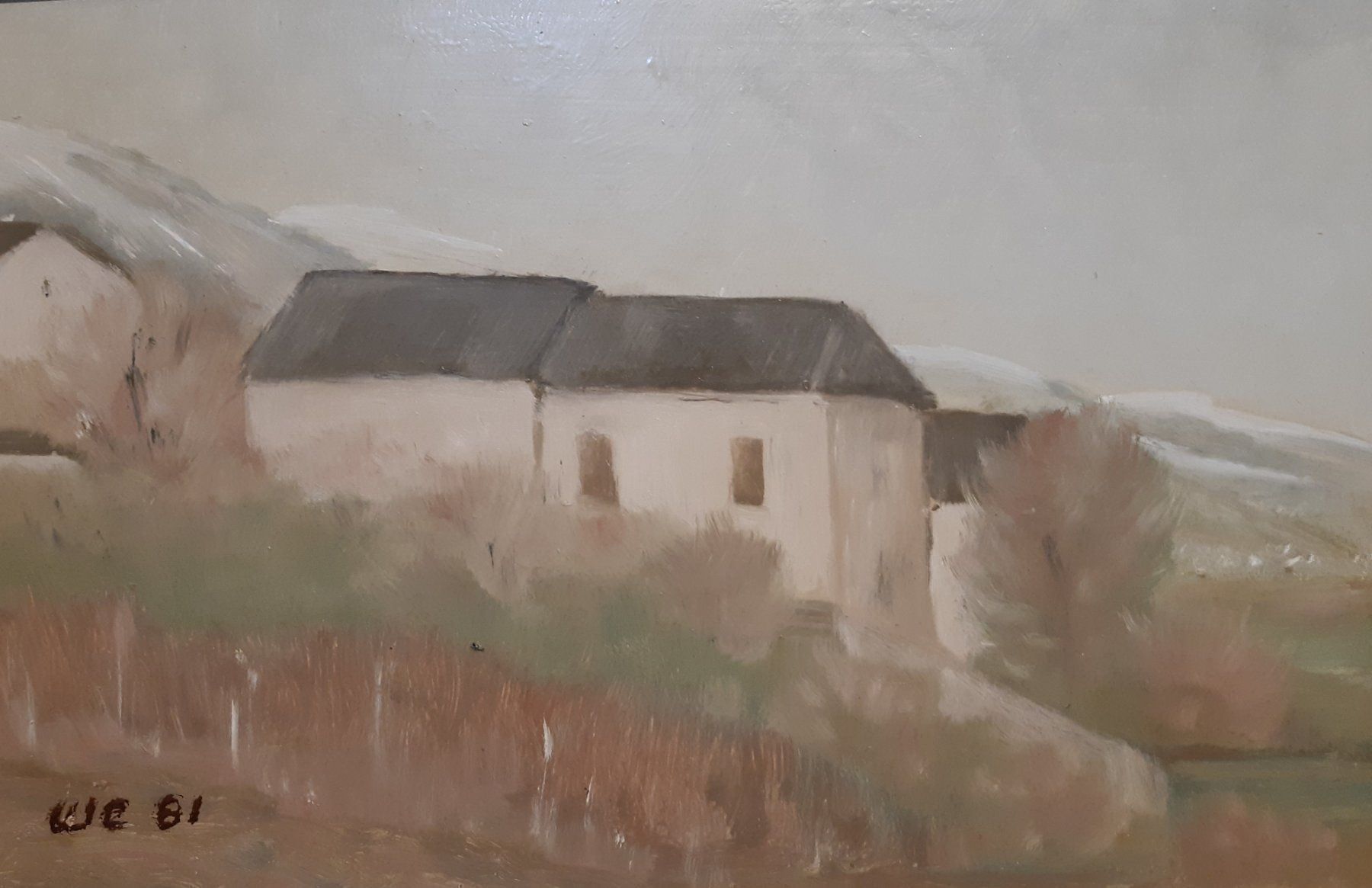 Dipinti: Willy Eigenheer (1910-2002 paysage hiver – Usato da Lausanne venduto da leneko 1