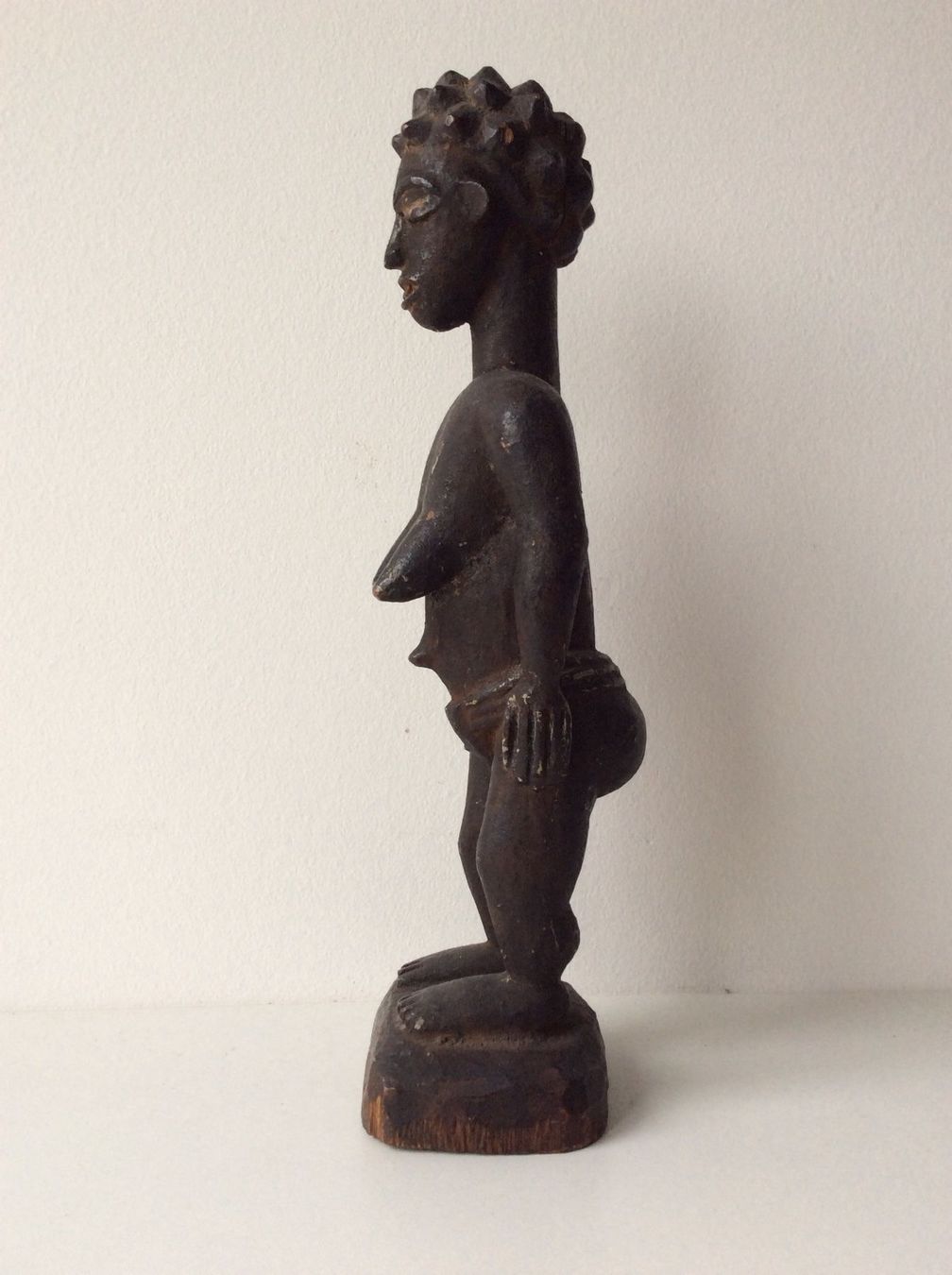 Figuren: Afrikanische Holzfigur „Frau“ – Gebraucht aus Belp von Familie-Meyer 3