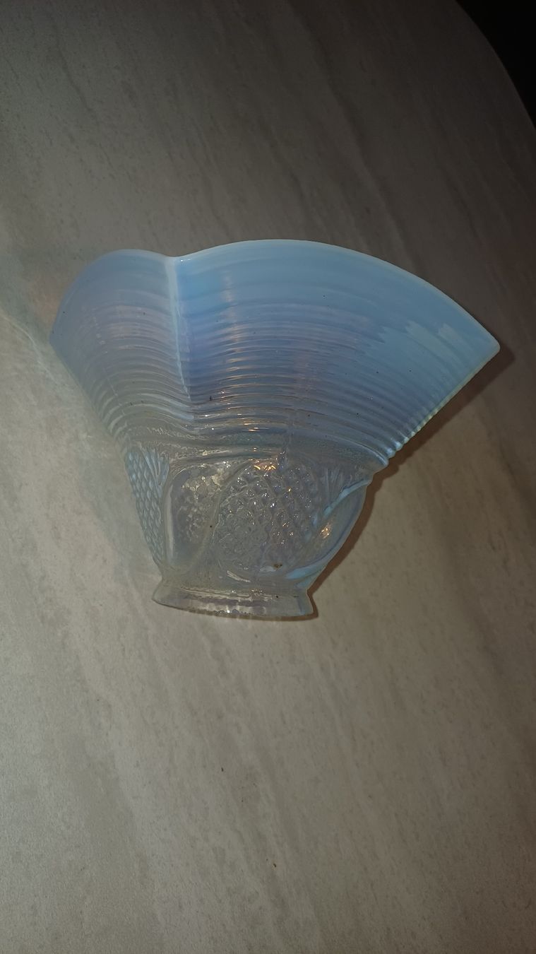 Lampade: Schöne Jugendstil Lampe Opalin  – Usato da Flawil venduto da Naphtali 2