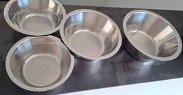 Schüssel-Satz 4er "18/8 Stainless Steel"