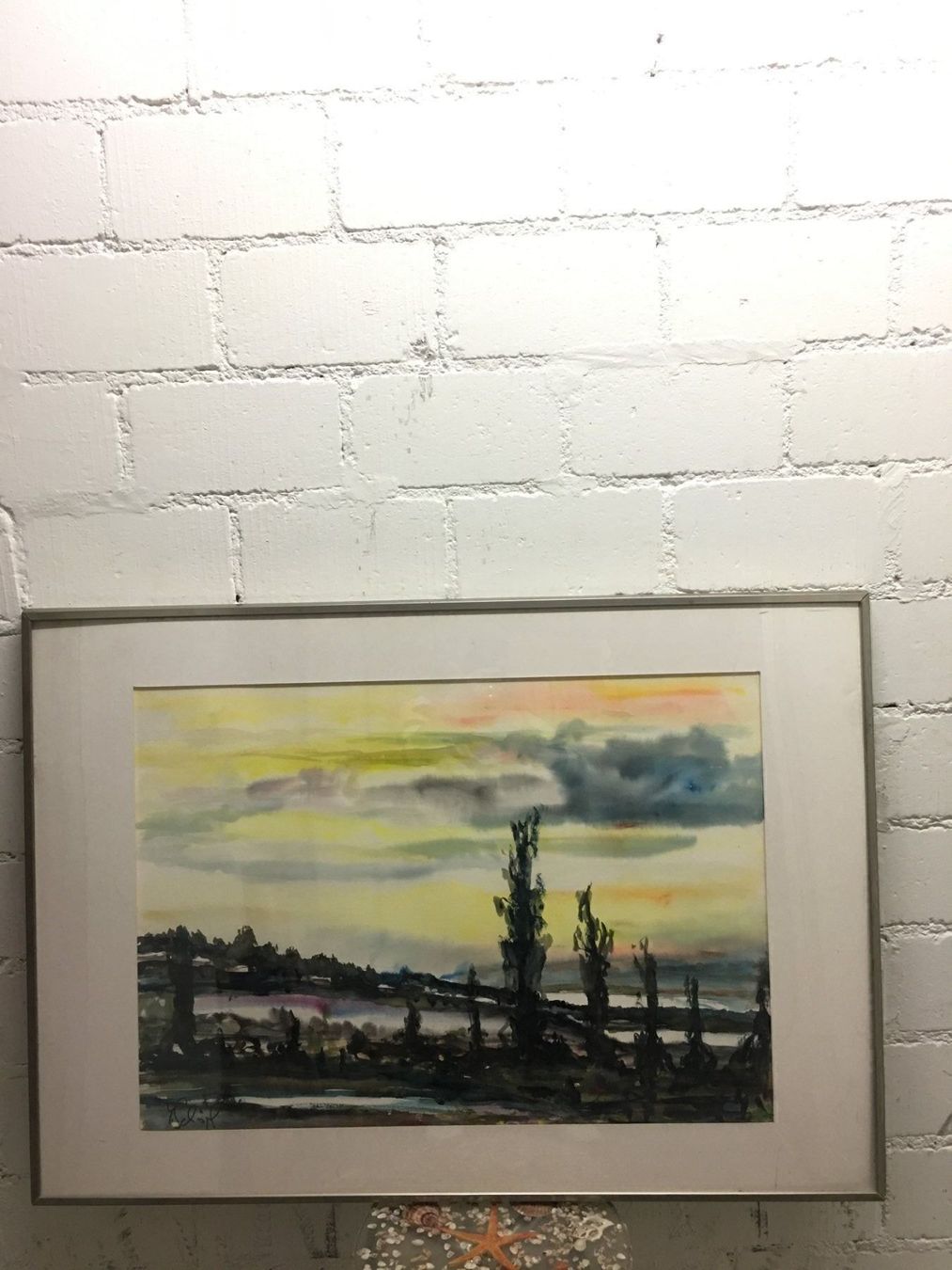 Gemälde: Bild Aquarelle von J. Schöpf – Gebraucht aus Zürich von Nofelet31