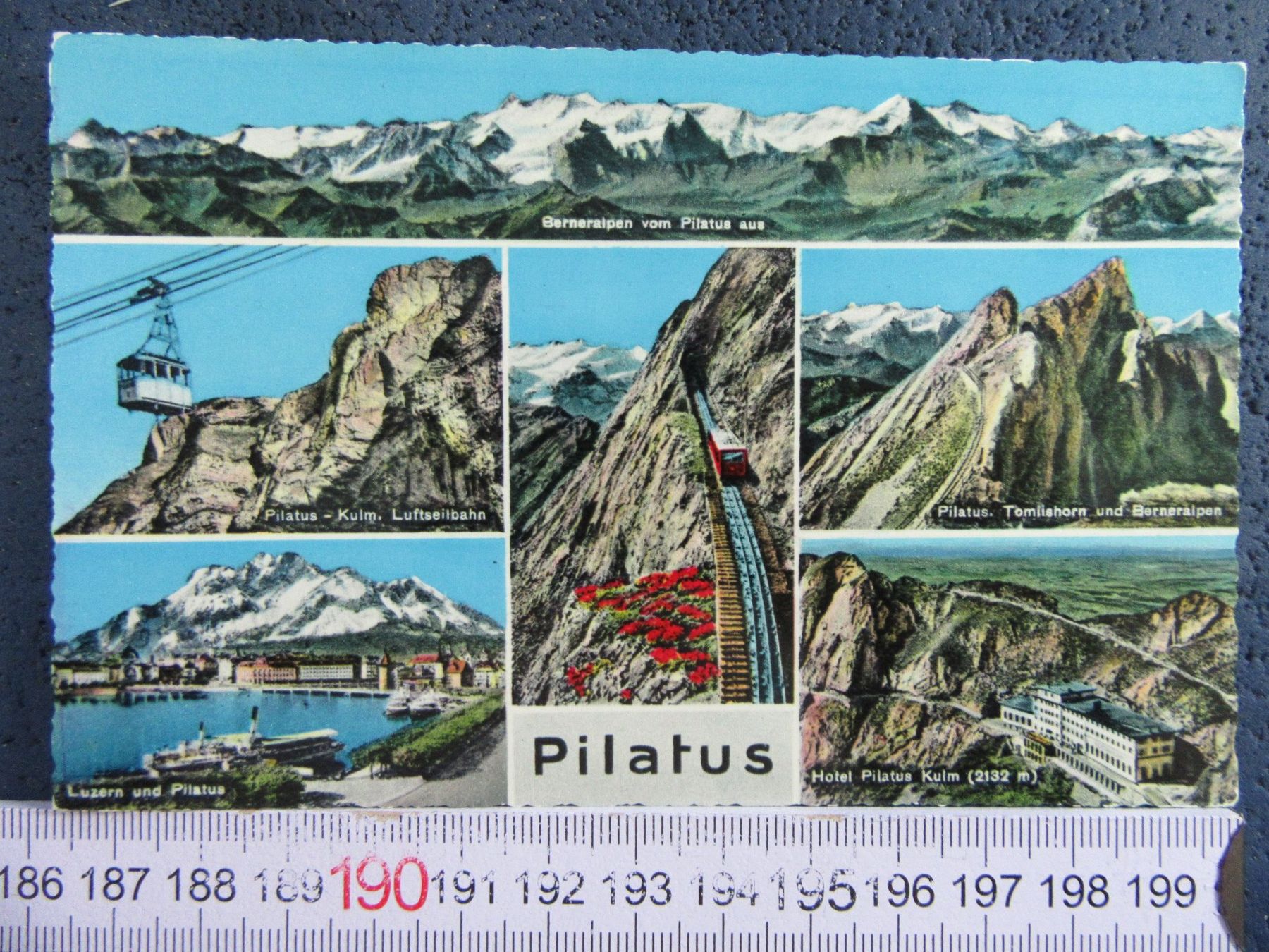 Cartoline postali: PILATUS BERGBAHNEN AK ONW – Usato da Ettingen venduto da Hausi4711