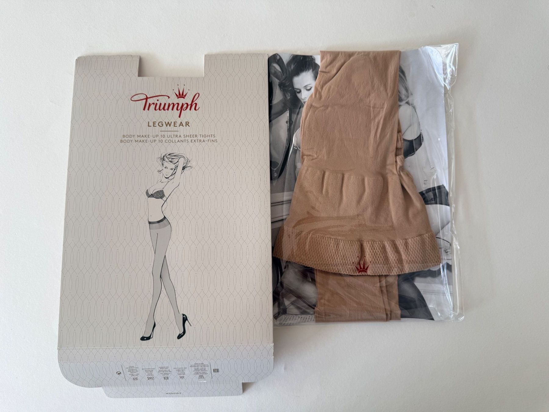 Calze & Collant: TRIUMPH, Strumpfhose BODY MAKE-UP, Gr. S, Farbe Hellbraun – Nuovo e nell'imballaggio originale da Rudolfstetten venduto da gst_g7xl 3