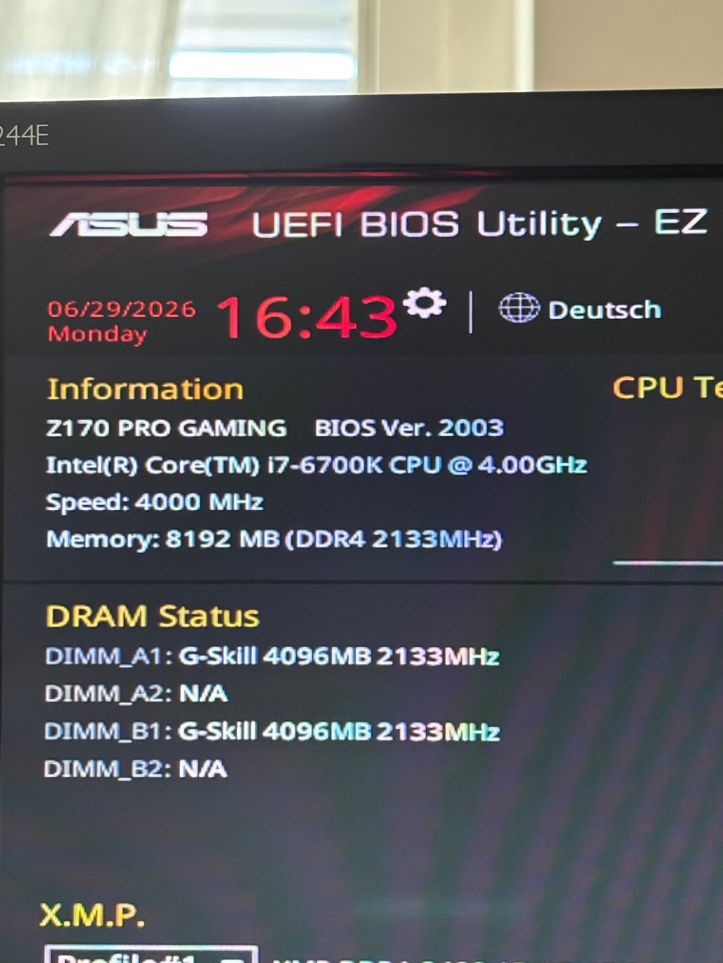 Intel Mainboards: Asus Z170 + i7 6700k – Gebraucht aus Weinfelden von PC_4_live 2
