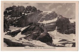 Gspaltenhorn mit Gspaltenhornhütte, gelaufen 1921