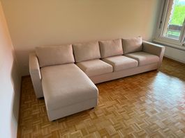 IKEA VIMLE Sofa 4-Sitzer mit Chaiselongue – Gunnared beige