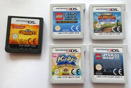 Nintendo 3DS/Ds - 5 Spiele (kirby, sonic...)