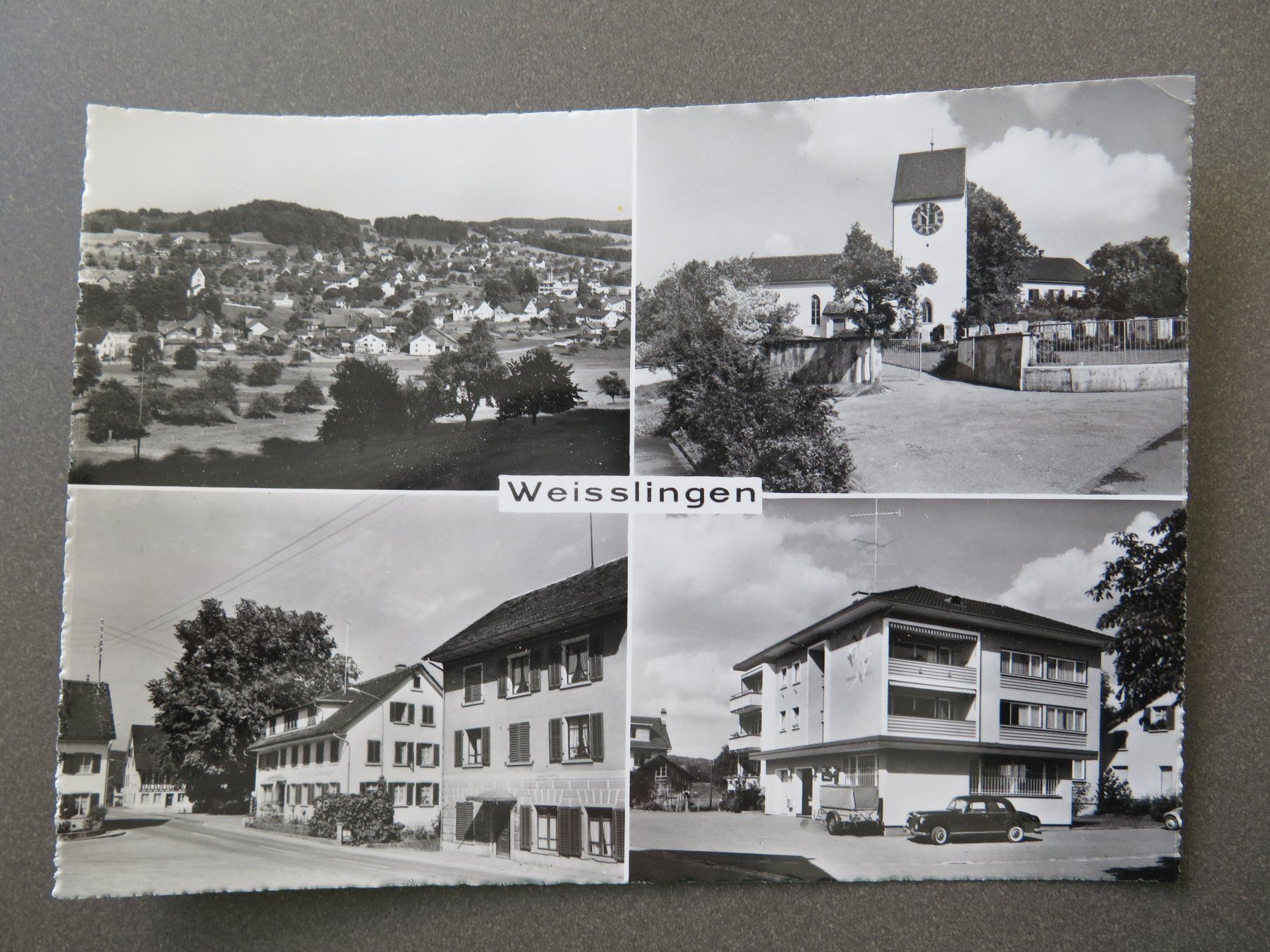 Cartoline postali: WEISSLINGEN - 4-BILDRIGE AK – Usato da Wittenbach venduto da lipasal