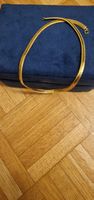 Elegante goldene Halskette, neuwertig, Vergoldet!