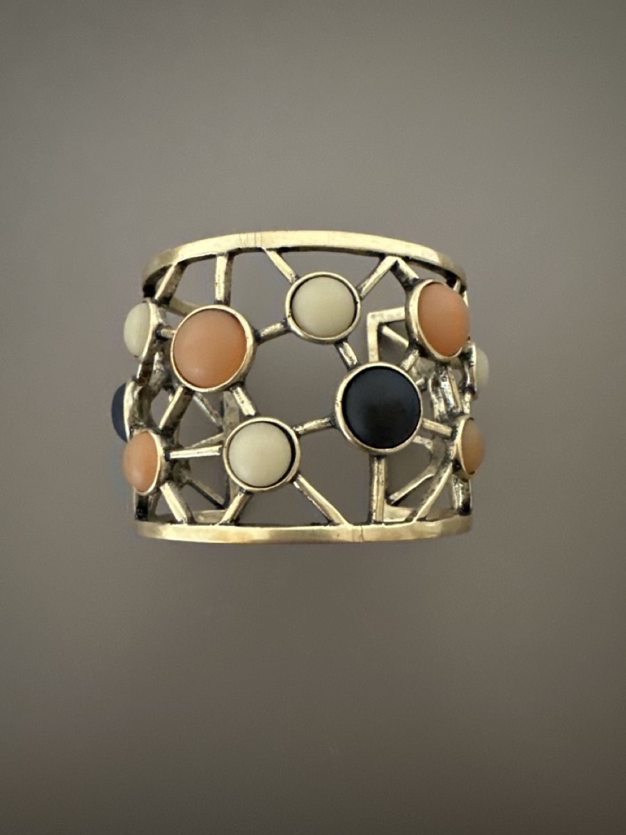 Bracciali & Braccialetti: Statement Cuff Bracelet. Funky Boho Style. Gold Tone. – Nuovo (secondo la descrizione) da Binningen venduto da can_s2yh