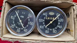 Denzel Drehzahlmesser und Tachometer von Hetterich / Wien