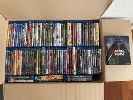 GROSSE BLU-RAY SAMMLUNG – ÜBER 110 FILME