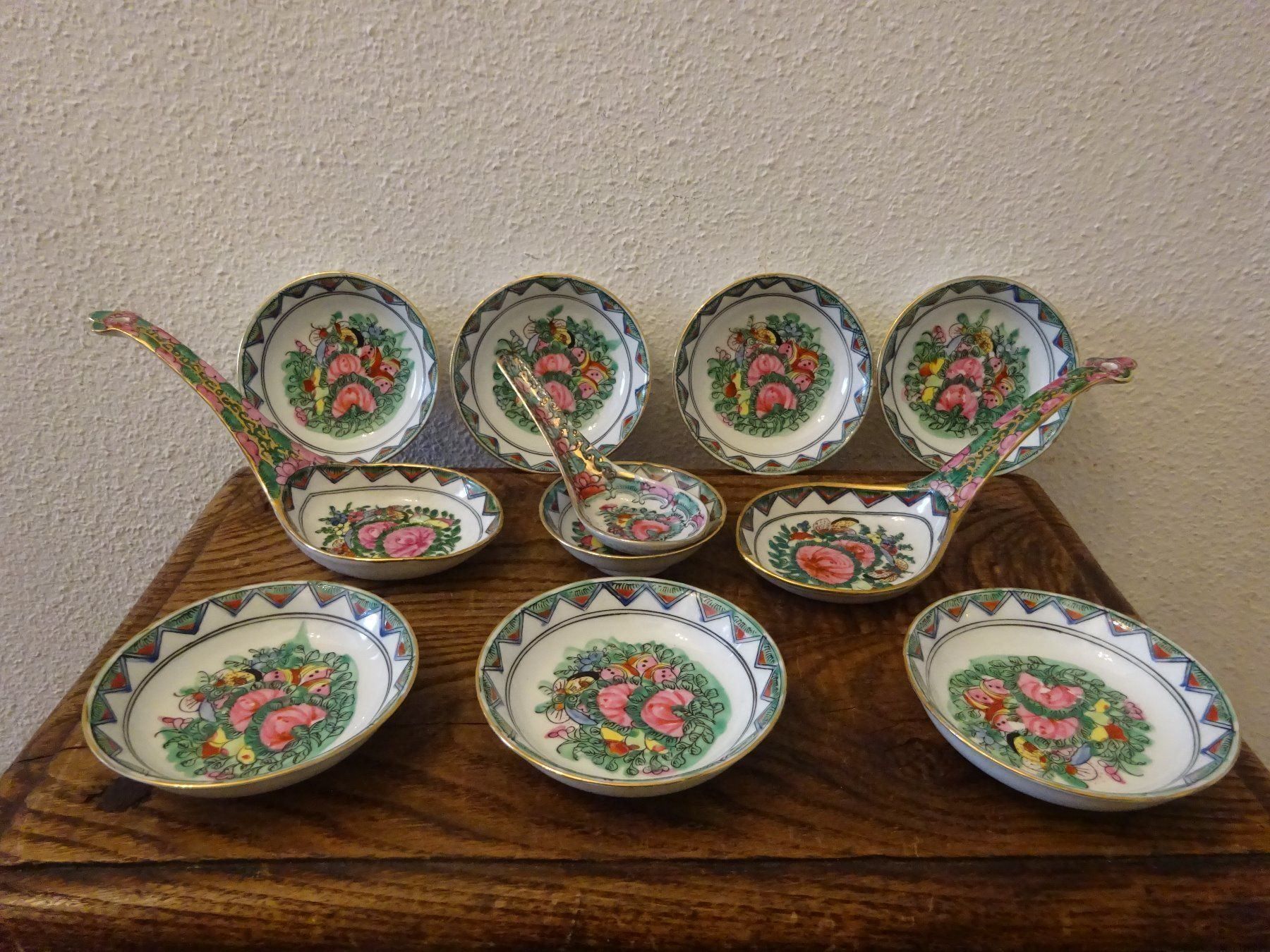 Piatti: Vintage Service Schmetterling - China – Usato da Esslingen venduto da eintagammeer 4